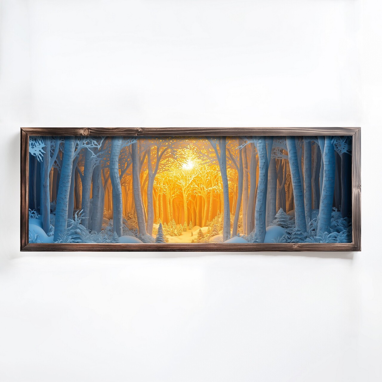 Tablou decorativ, EMR056, Lemn, Multicolor - view 3