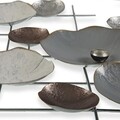 Decoratiune de perete Bernal, Versa, 50.2 x 90.8 cm, metal