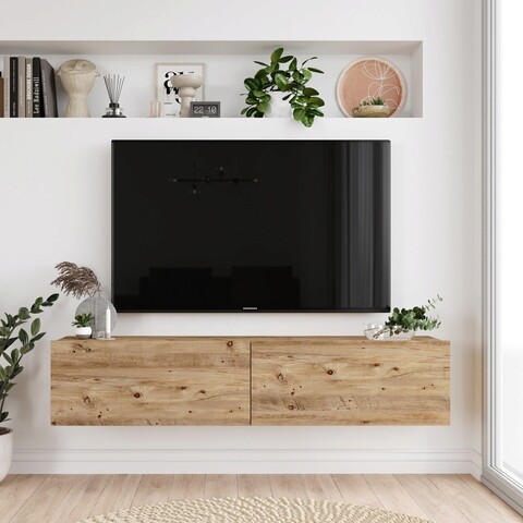 Comoda tv, locelso, fr10-a, 140x29.1x31.6 cm, maro