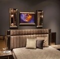 Set tablou si 2 oglinzi decorative T806, Neostill, sticla temperata, 50 x 70 cm/30 x 70 cm