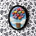 Decoratiune de perete, ALQ126-S, Imprimat UV, Multicolor