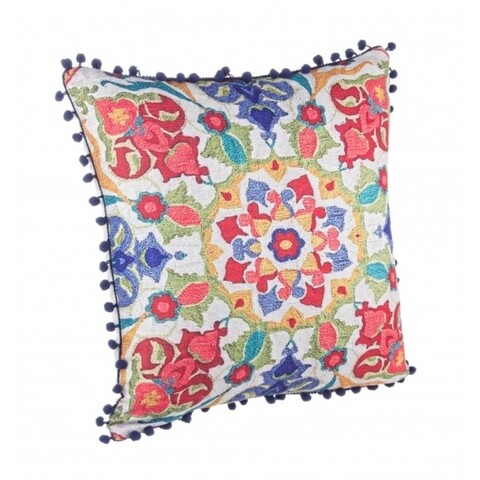 Perna decorativa sparta, bizzotto, 45x45 cm, policoton, multicolor