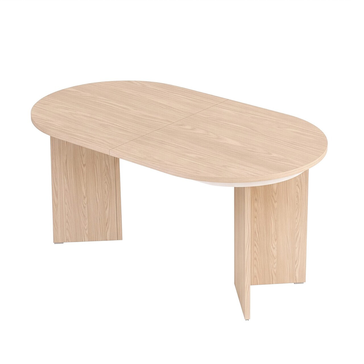 Masa extensibila, Nordure, Sorell, 160x75x90 cm, Stejar Compass — imaginea 9