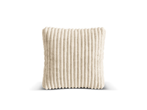 Perna decorativa, Martina-212, Micadoni Home, 65x65 cm, velur, bej deschis