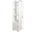 Corp biblioteca, Inarch, Kuzey, 31x136x29 cm, PAL, Alb