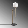 Lampa de masa, Fulgor, 942FLG1863, Metal, Auriu