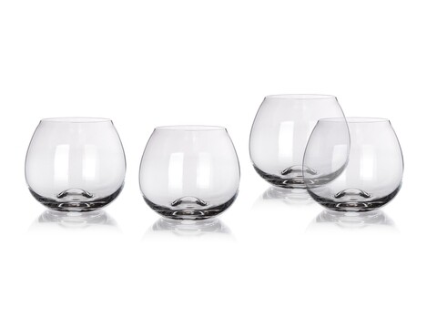 Set 4 pahare pentru brandy stemless, banquet, 440 ml, sticla