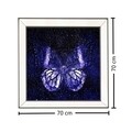 Tablou decorativ T720, Neostill, sticla temperata, 70x70 cm