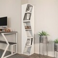 Corp biblioteca, Zena Home, Arrow, 31.8x165x31.8 cm, PAL, Alb