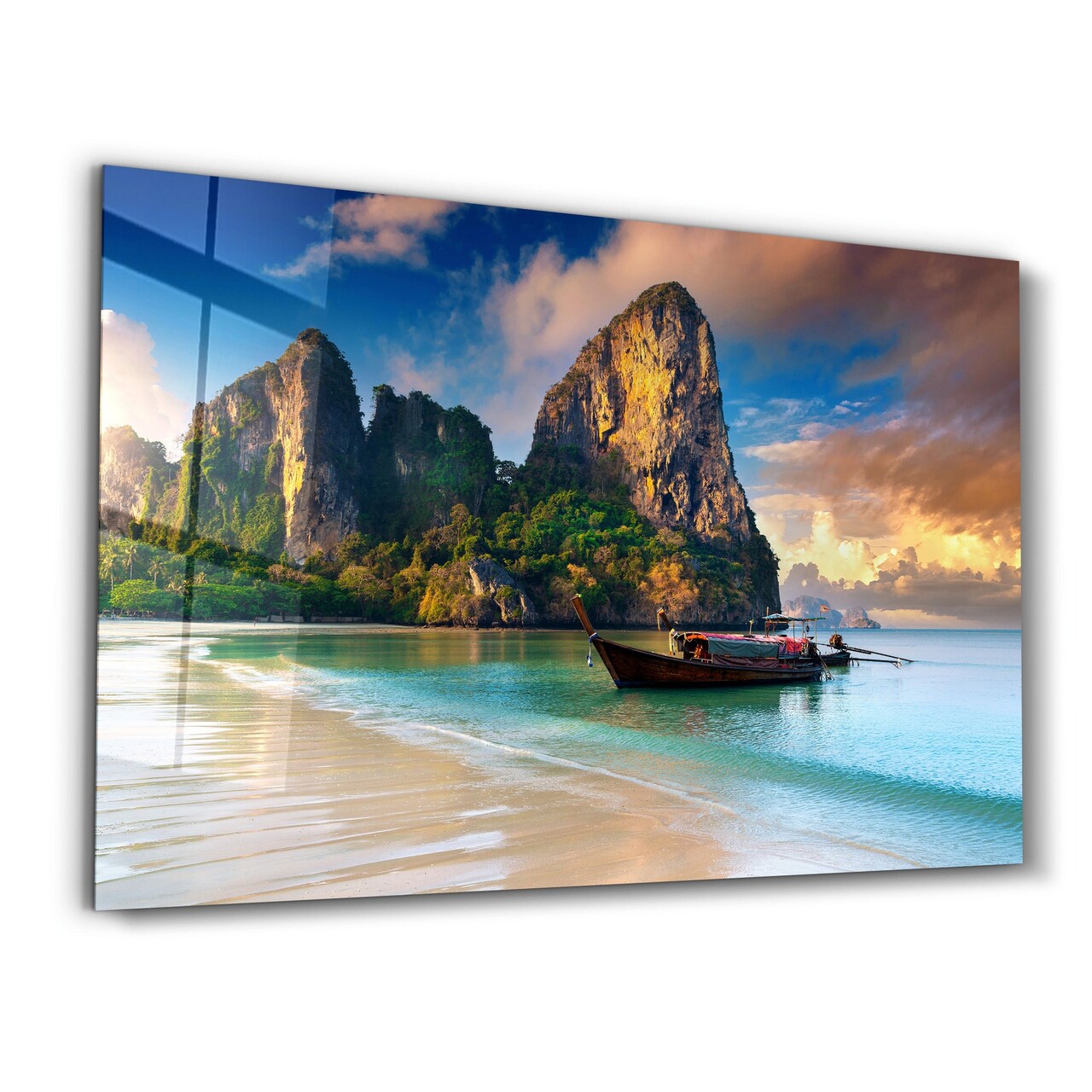 Tablou decorativ, SPR-1329, Dimensiune: 35 x 55 cm, Multicolor - view 5