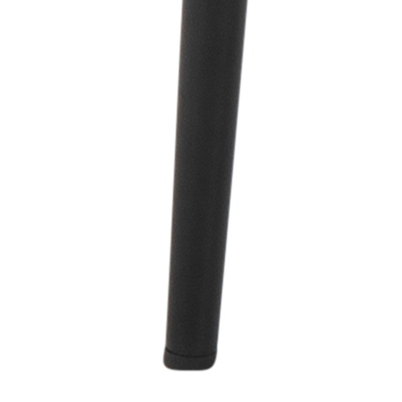 Scaun Demina, Actona, 43.5x53x92 cm, catifea/otel, negru - view 3