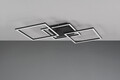 Plafoniera Trail, RL, 52.5x52.5x7 cm, 31W, 1x SMD, metal, negru mat