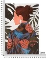 Tablou, Mauro Ferretti, Lady Jungle - B, 80 x 2.8 x 120 cm, lemn de pin/panza, multicolor