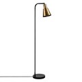 Lampadar, Tatum, 584TTM1518, Metal, Negru / Vintage