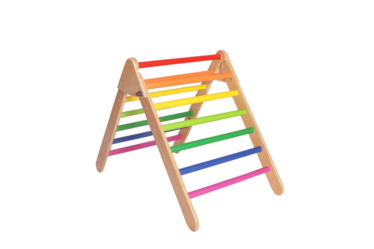 Jucarie pentru landou/carucior, Hanah Home, Stairs, 90x90x64 cm, Multicolor - view 2
