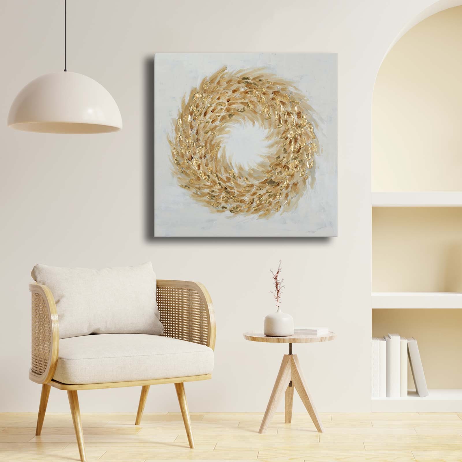 Tablou decorativ, 6969softc-021, Lemn, Multicolor