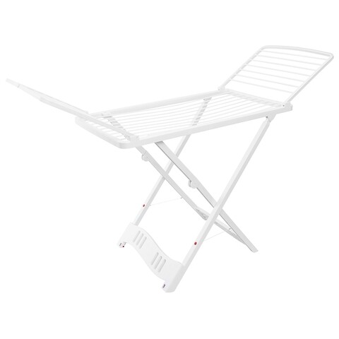 Uscator rufe, Resina, pliabil, 20 m capacitate de uscare, plastic, alb