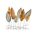 Decoratiune de perete, Kosmer 2, Metal, Dimensiune: 75 x 80 cm, Multicolor