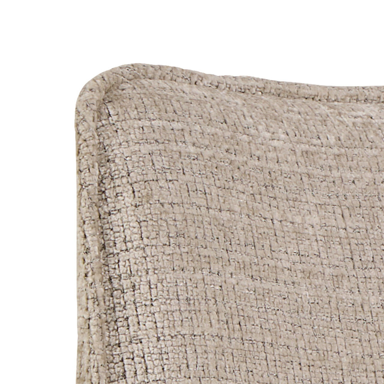 Scaun de birou Eddie, Actona, 57x59.5x90.5 cm, rotativ, tesatura Chenille/otel, bej - view 2