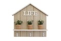 Cuier Life, Bedora, 3 agatatori, lemn/metal, multicolor