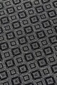 Set 2 covorase de baie Cutie, Chilai, 50x60 cm/60x100 cm, alb/negru