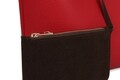 Geanta cu portofel Beverly Hills Polo Club, 402, piele ecologica, rosu/maro