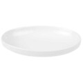 Platou oval Salsa, Ambition, 19.5x13.5x3.2 cm, portelan, alb