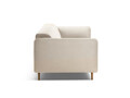 Canapea 2 locuri, Noomi-88, Micadoni Home, 162x94x75 cm, catifea, bej