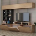Mobilier living, Decorotika, Sasa, pal melaminat, bej/negru
