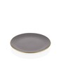 Set farfurii pentru desert, Mia, 742TMA3323, Ceramica, Gri