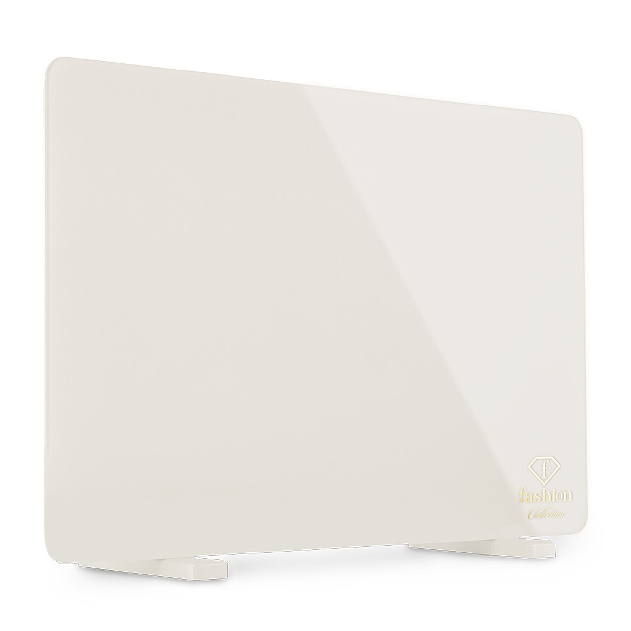 Panou electric de incalzire Fashion TV, Sahara, 64.5x6.6x43 cm, 1400W, sticla securizata, crem - view 2