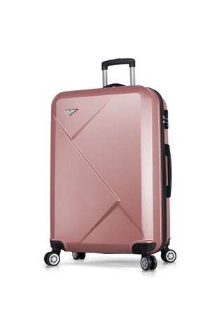 Troler diamond - mv7209, myvalice, 76x48x30 cm, abs, roz