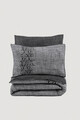 Lenjerie de pat dubla, Sooty - Grey, Cotton Box, Bumbac Ranforce