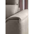 Coltar extensibil stanga 4 locuri ELTAP, LT-07SAV, Noble, 255x201x100 cm, lemn/poliester, bej inchis