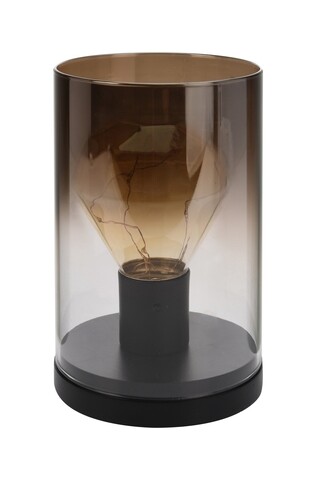 Lampa Pear, 12x19.5 cm, maro