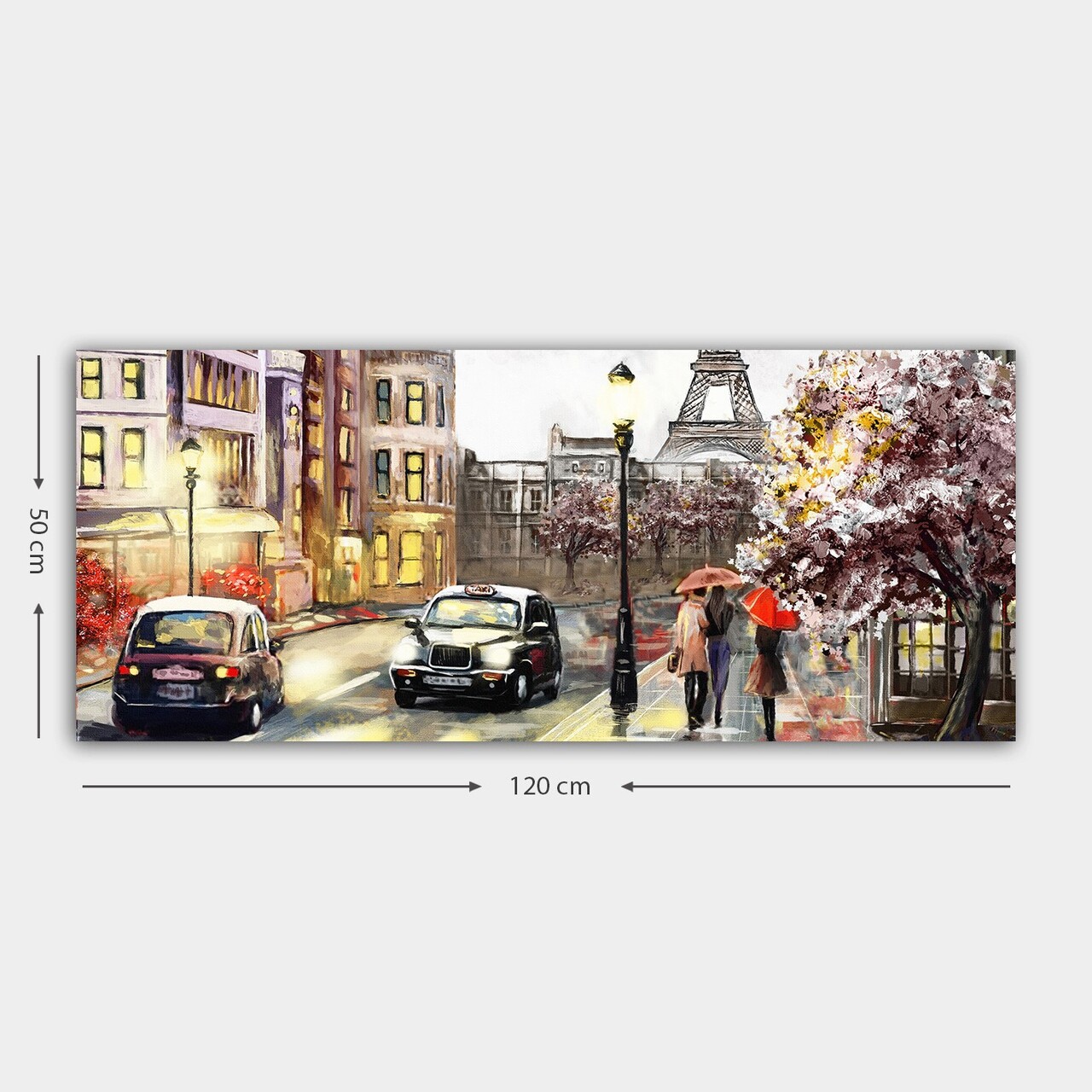 Tablou decorativ, YTY103709663054_50120, Cadru: 100% LEMN (grosime: 3 cm), Multicolor - view 3