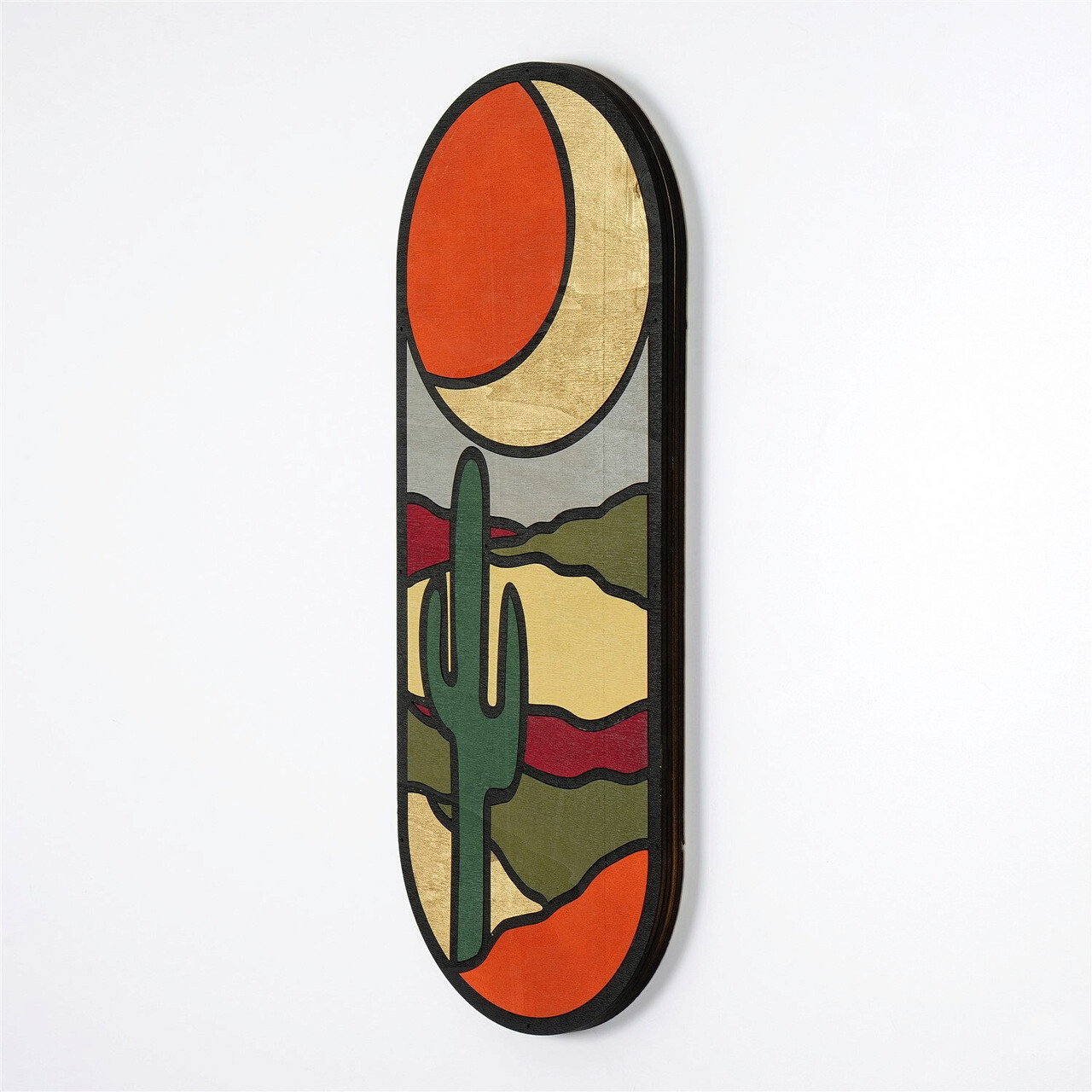 Decoratiune de perete, ART059, Dimensiune: 53 x 22 x 2 cm, Multicolor - view 5