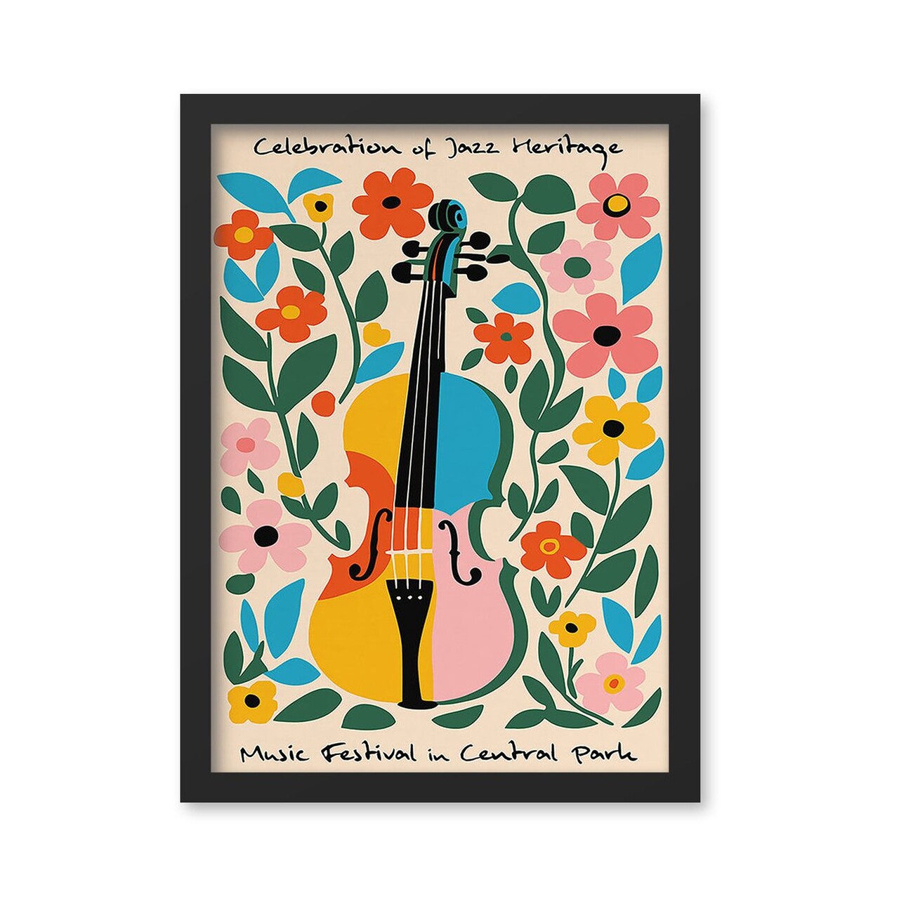 Tablou decorativ, SC11212, Plastic, Multicolor - view 2