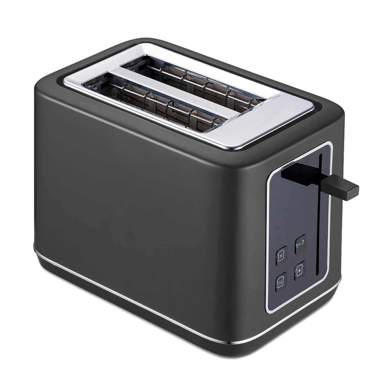 Prajitor de paine digital Berlinger Haus, Anthracite, 27.8x16.6x19.1 cm, inox, antracit mat - imagine 8