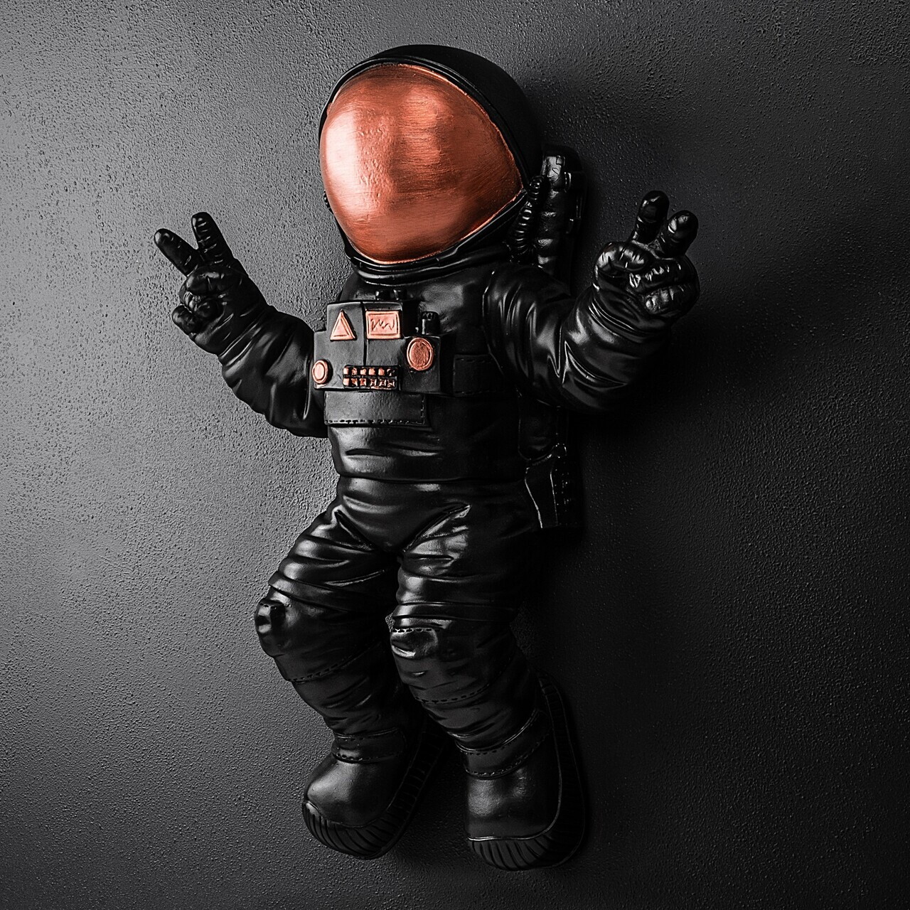 Decoratiune de perete, Cosmonaut 3, Poliester, Lățime: 35 cm Înălțime: 47 cm Adâncime: 10 cm, Multicolor — imaginea 8