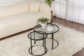 Set masuta de cafea, Nordure, Aurum, Gri inchis