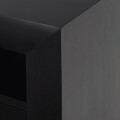 Comoda TV cu 2 sertare, Chic, L.160 l.50 H.67, mdf/pal/furnir de mesteacan, wenge