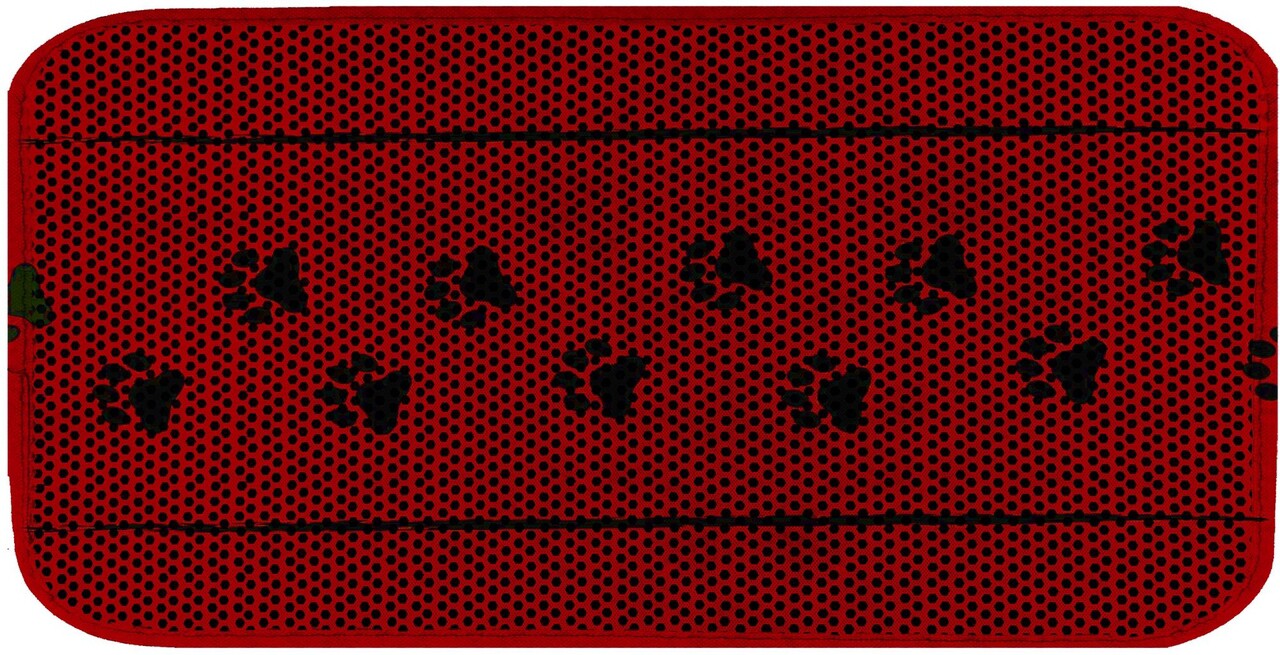 Covoras litiera pentru colectarea granulelor de nisip, Paws &amp; Whiskers, Cat Lıtter Mat 14, Multicolor - view 2