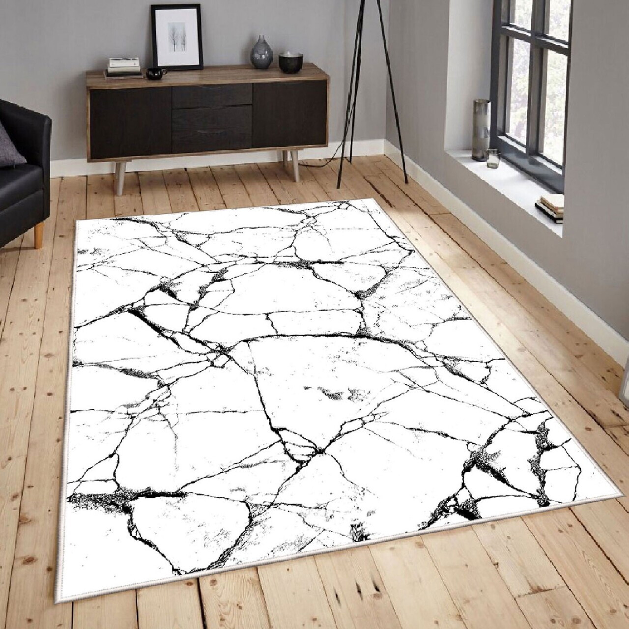 Covor, Els2351, 120x180 cm, Catifea, Multicolor — imaginea 2