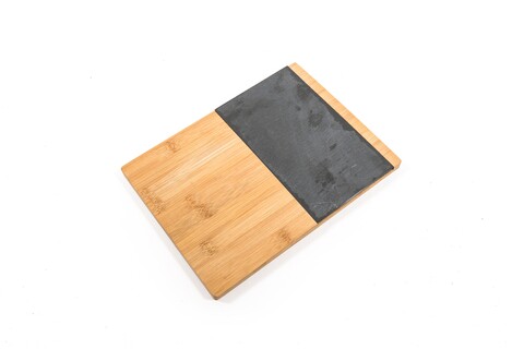 Tocator din bambus cu artezie, mercury, 30x22x1.5 cm