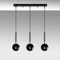 Lustra, Fulgor, 942FLG1467, Metal, Negru