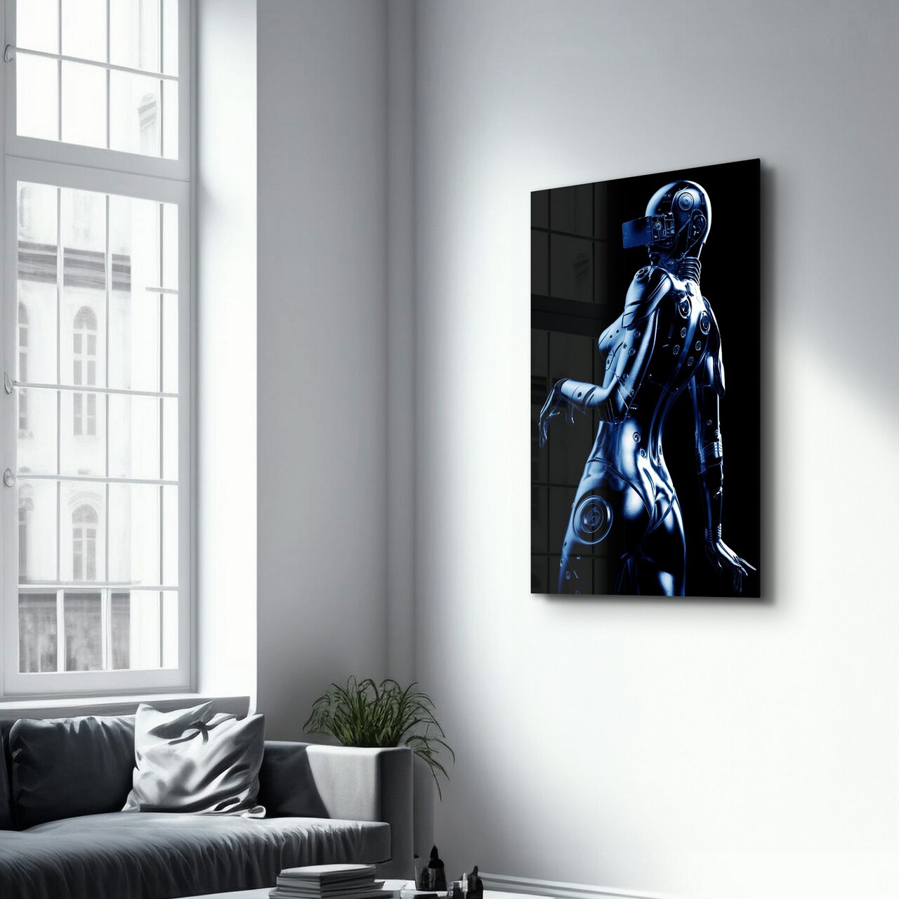 Tablou decorativ, SPR-1210, Dimensiuni: 46 x 72 cm, Multicolor - view 4
