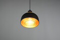Lustra Punch, RL, 18x150 cm, 40W, 1x E27, metal, negru mat