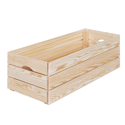 Cutie pentru depozitare Valloni L, Inter Link, 65x31.5x23 cm, lemn, natur