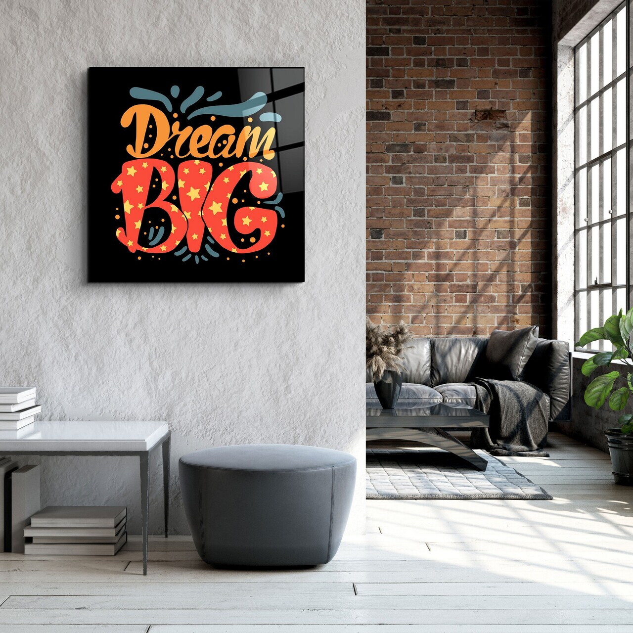 Tablou decorativ, Kgls-5008, Dimensiune: 80 x 80, Multicolor — imaginea 4